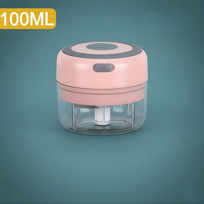 USB Rechargeable Mini Electric Food Chopper – 250ml/ 100ml Kitchen Processor