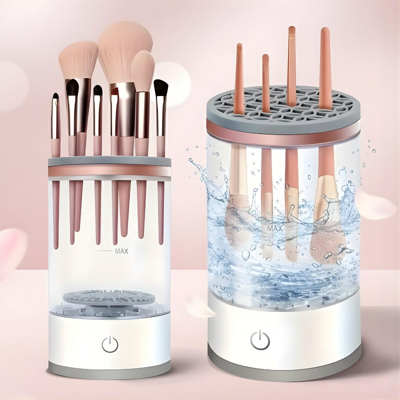 Rechargeable Electric Makeup Brush Cleaner & Dryer – USB Powered