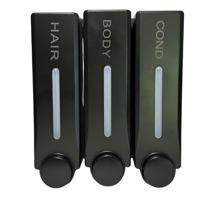 Wall-Mounted Triple Soap Dispenser – 3×300 ml Bathroom & Kitchen Organizer