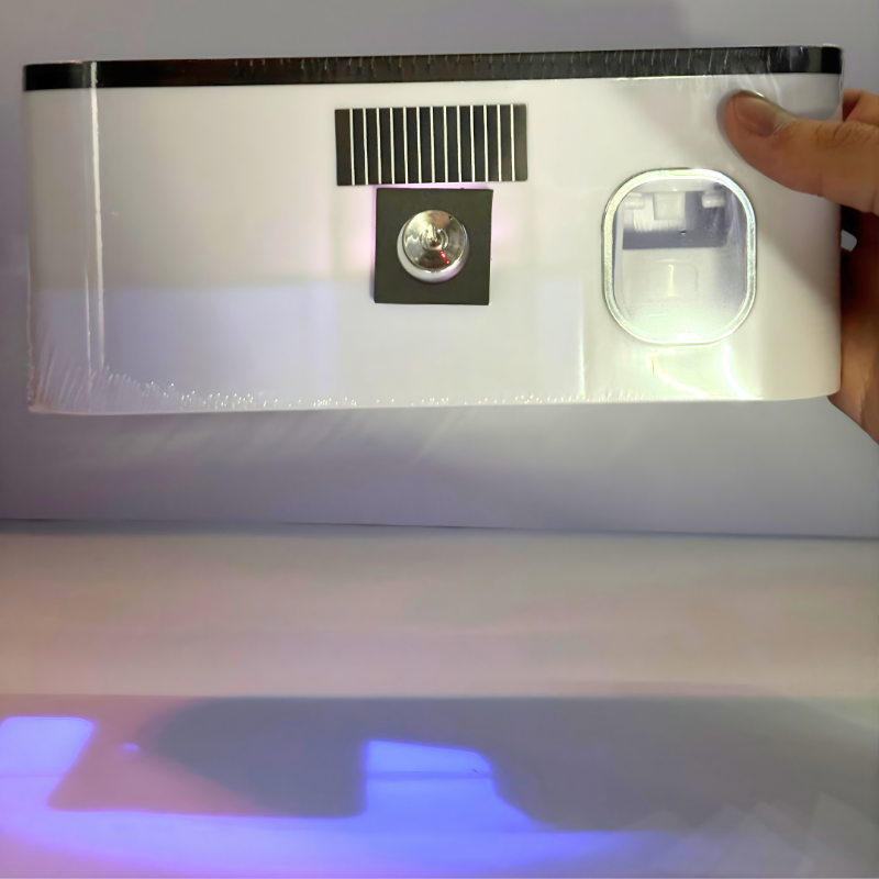 Smart Toothbrush Sanitizer + Toothpaste Dispenser — All-in-One Bathroom Organizer