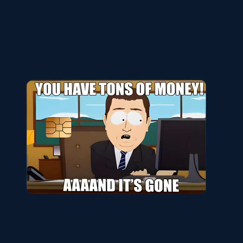 Designer Card Skin Stickers – Multiple Styles Available