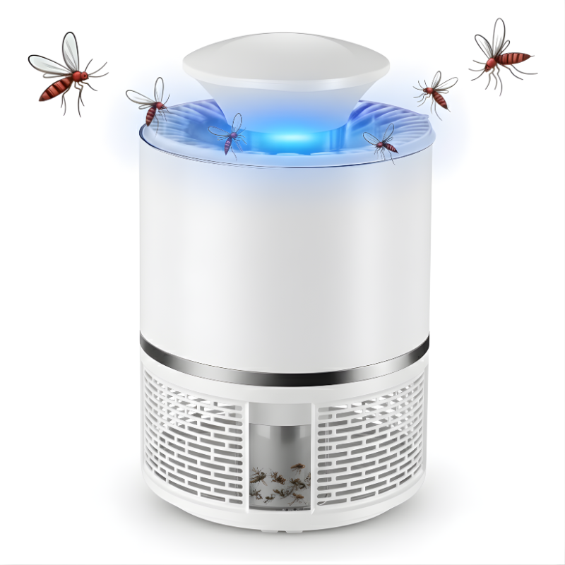 Silent LED Mosquito Killer Lamp – Indoor UV Zapper with Auto Trap Technology