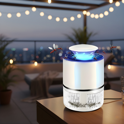 Silent LED Mosquito Killer Lamp – Indoor UV Zapper with Auto Trap Technology