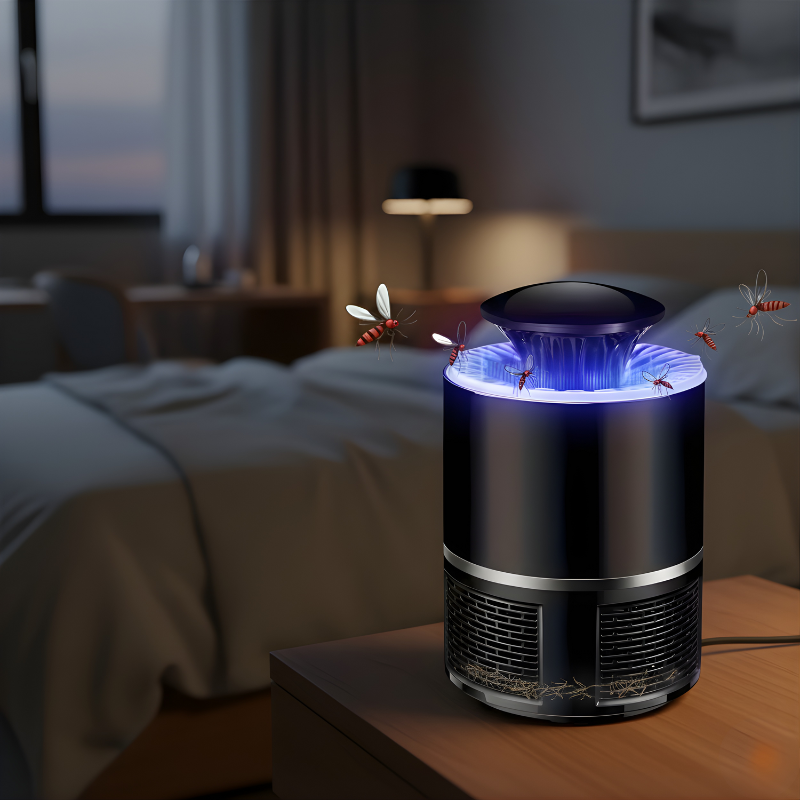 Silent LED Mosquito Killer Lamp – Indoor UV Zapper with Auto Trap Technology