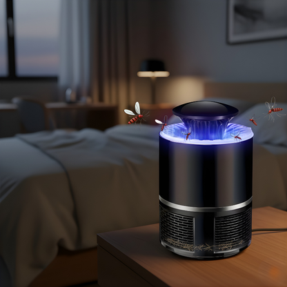 Silent LED Mosquito Killer Lamp – Indoor UV Zapper with Auto Trap Technology
