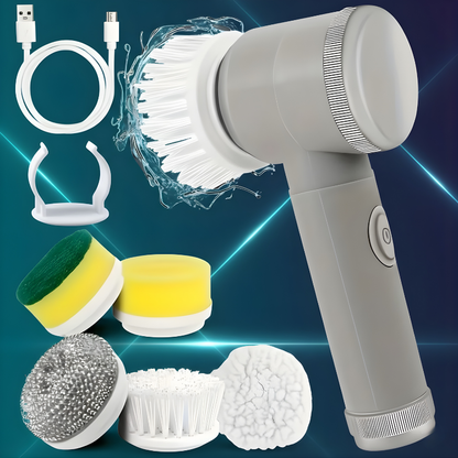 Cordless Electric Spin Cleaner – Powerful Scrubber for Dishes, Sinks & Surfaces