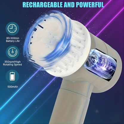 Cordless Electric Spin Cleaner – Powerful Scrubber for Dishes, Sinks & Surfaces