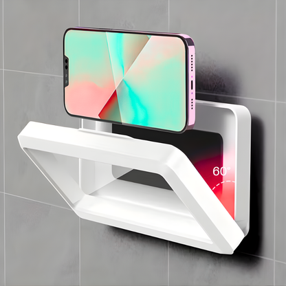360° Shower Phone Mount — Universal Wall-Mount Phone Holder